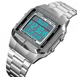 Спортивний годинник Skmei Illuminator Сріблястий - мініатюра 5