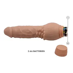 Вібратор Baile Barbara Clark Vibrator Flesh, 19.5х3.8 см тілесний - мініатюра 9
