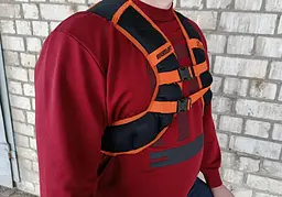 Жилет-обтяжувач EasyFit JetPack 10 кг з металевими кульками - мініатюра 4