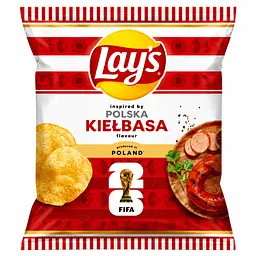 Чіпси Lay’s FIFA Polska Kiełbasa 130 г