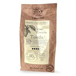 Шоколад білий 32% Toledo Cacaomill 1 кг