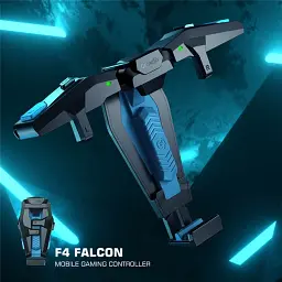 Ігровий тригер для смартфона GameSir F4 Falcon мобільний контролер джойстик курки для телефону Black (19009) - мініатюра 6