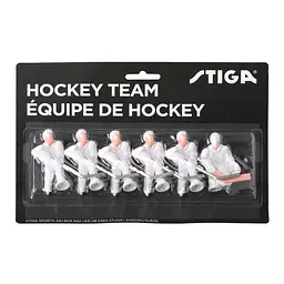 Комплект запасних гравців для настільного хокею Stiga Team HG White/White Paint On Your Own (7111-9080-11)