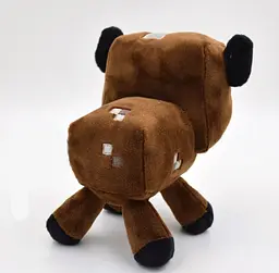 М'яка іграшка Minecraft Bull Майнкрафт Бик 18 см 41.51.459 - мініатюра 3