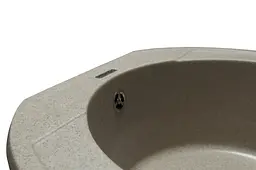 Кухонна мийка гранітна Miraggio Tuluza sand 520x483x204 00210303, Sand - мініатюра 3