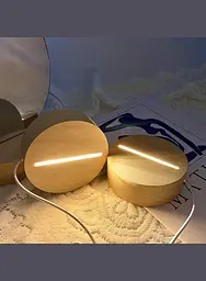 Креативні 3D декоративні нічники для прикрашання будинку, Санта-Клаус - мініатюра 6