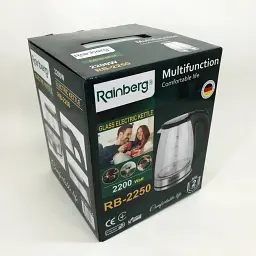 Скляний електрочайник скло 1.8 л RB-2250