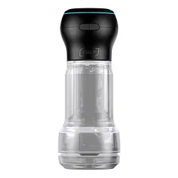 Мастурбатор Kiiroo Feel Pocket Crystal з насадкою PowerBlow Combo Set