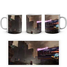 Кухоль GeekLand Cyberpunk 2077 Кіберпанк 2077 CY 02.594 330 мл білий - мініатюра 4