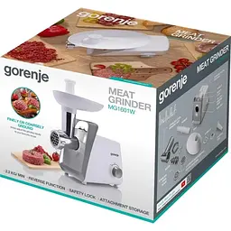 М'ясорубка Gorenje MG1601W - мініатюра 11