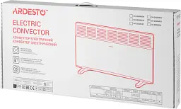 Конвектор Ardesto 2500 Вт 25 м2 антрацит матовий (CH-2500MCA) - мініатюра 8
