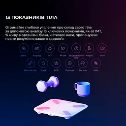 Розумні ваги Yunmai X Smart Scale (YMBS-M268) - мініатюра 2