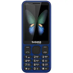 Телефон кнопковий Sigma mobile X-style 351 LIDER синій - мініатюра 2