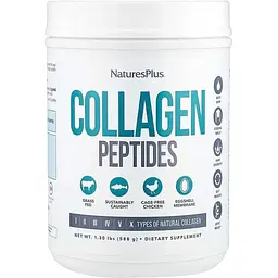 Гідролізований колаген Natures Plus Collagen Peptides, 588 грам