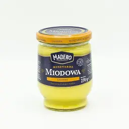 Гірчиця Madero Miodowa медова 270 г