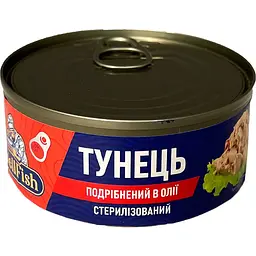 Тунець WellFish подрібнений в олії 160 г