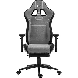 Геймерське крісло GT Racer X-2305 Fabric Gray/Black [122599] - мініатюра 2