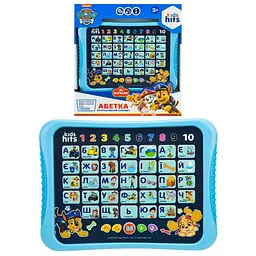 Дитячий розвиваючий планшет "Абетка Paw Patrol" Kids Hits KH01/014L
