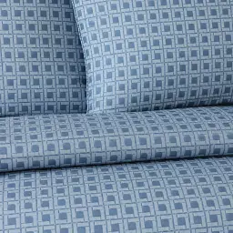 Комплект постільної білизни Ranforce Elite MirSon Subtle Grid 143 x 210 см (2200013516781) - мініатюра 2