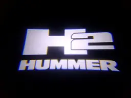 Картридж-вставка логотипу HUMMER H2 на двері 1 шт. - мініатюра 2
