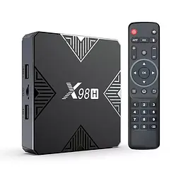 Смарт ТВ приставка X98H 4/32 Гб Smart TV Box Android 12 - мініатюра 3