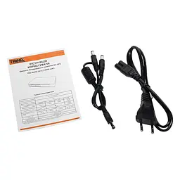 Джерело безперебійного живлення DC UPS Trinix TRX-MUPS-2512 (10000mAh) 5V/9V/12V/15V/24V/PoE, Li-ion 4*2.5Ah, для роутера і медіаконвертера (42-00148) - мініатюра 5