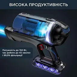Вертикальний пилосос Rowenta X-Force Flex 12.60 Auto Aqua (RH98C0WO) [85916] - мініатюра 6