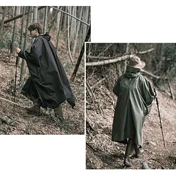Плащ-дощовик Naturehike NH21FS036 pозміp L чорний - мініатюра 5
