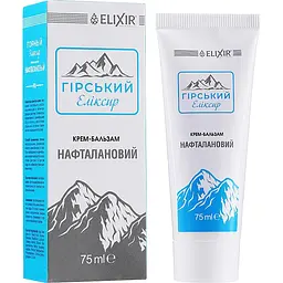 Крем-бальзам Elixir Гірський еліксир нафталановий 75 мл - мініатюра 2
