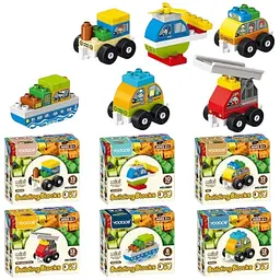 Конструктор DIY Toys Міський транспорт-2 в асортименті (CJ-3978804) - мініатюра 2
