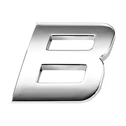 3D- літера: B нахил MAK (30196)