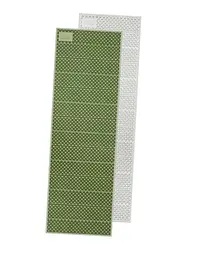 Килимок складаний IXPE Naturehike CNK2450WS044, алюмінієва плівка, 195x60х1,8 см, оливковий зелений