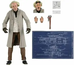 Фігурка Neca Док Браун Назад у Майбутнє Doc Brown Back to the Future 17см WST N BTF 17 - мініатюра 2