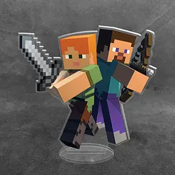 Акрилова колекційна фігурка Minecraft Майнкрафт 1 15 см