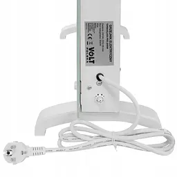 Конвекторний обігрівач Volt Polska TermoGlass Pro 2в1 2000W Wi-Fi Smart White - мініатюра 5