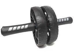 Ролик для преса EasyFit BLM подвійний чорний (EF-1356)
