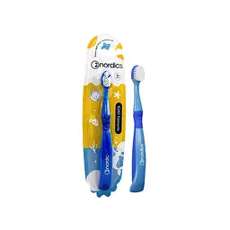 Дитяча зубна щітка Nordics Premium Kids Mermaid 9240 Від 3 років Блакитна з синім (3800500324753)