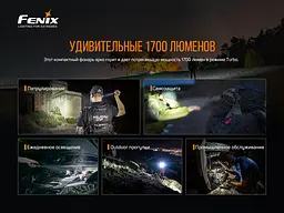 Ліхтар ручний Fenix PD35 V3.0 - мініатюра 9