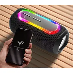 Портативна колонка XPRO P60 20Вт USB AUX FM Bluetooth чорна (41091-P60) - мініатюра 4