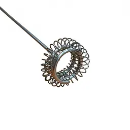 Капучинатор Milk Frother, електричний, ручний, 22 см, на батарейках AA, з підставкою, чорний - мініатюра 2