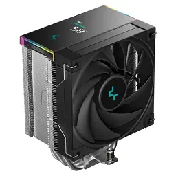 Кулер для процесора Deepcool AK500S DIGITAL SE, Black, 1x120 мм, LCD екран, ARGB підсвічування, для Intel 1851/1700/1200/115x, AMD AM5/AM5, висота 160 мм (R-AK500S-BKADMN-GJD)