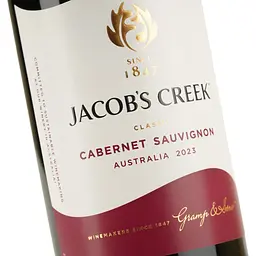 Вино Jacob's Creek Classic Cabernet Sauvignon червоне сухе 13.5% 0.75 л (2001) - мініатюра 5