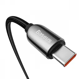 Кабель Baseus Display Cable Type-C to Type-C 100W 2m CATSK-C01 Black - мініатюра 4