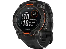 Смарт-годинник Garmin Instinct 3 45mm Solar Black with Black Band (010-02934-00)