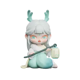 Коллекционная фигурка 10/10 Toys TNT Anita Mountains and Seas Have Spirits Mystery Box (ANM-AEXA) - миниатюра 6