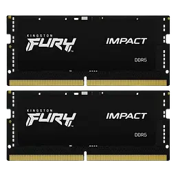 Оперативна пам'ять Kingston Fury 32GB (2x16GB) SODIMM DDR5 6000MHz Impact (KF560S38IBK2-32)