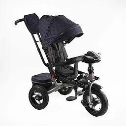 Велосипед Best Trike триколісний з поворотним сидінням, складним кермом, музикою та Bluetooth