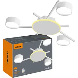 Стельовий світильник Videx VL-SPF20B-WB для ламп GX53 3шт [145693] - мініатюра 2
