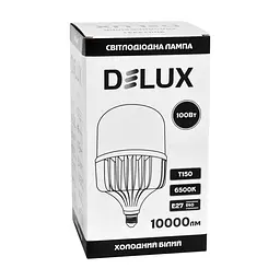 Лампочка Delux T150 100Вт Е27/E40 6500K 230В (90023331) - мініатюра 2