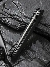 Складаний ніж Civivi 8,8 см G10 чорний сталь 14C28N - мініатюра 7